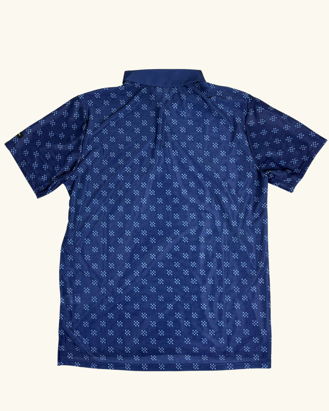 "Blue Birdie" Tan-Through Polo